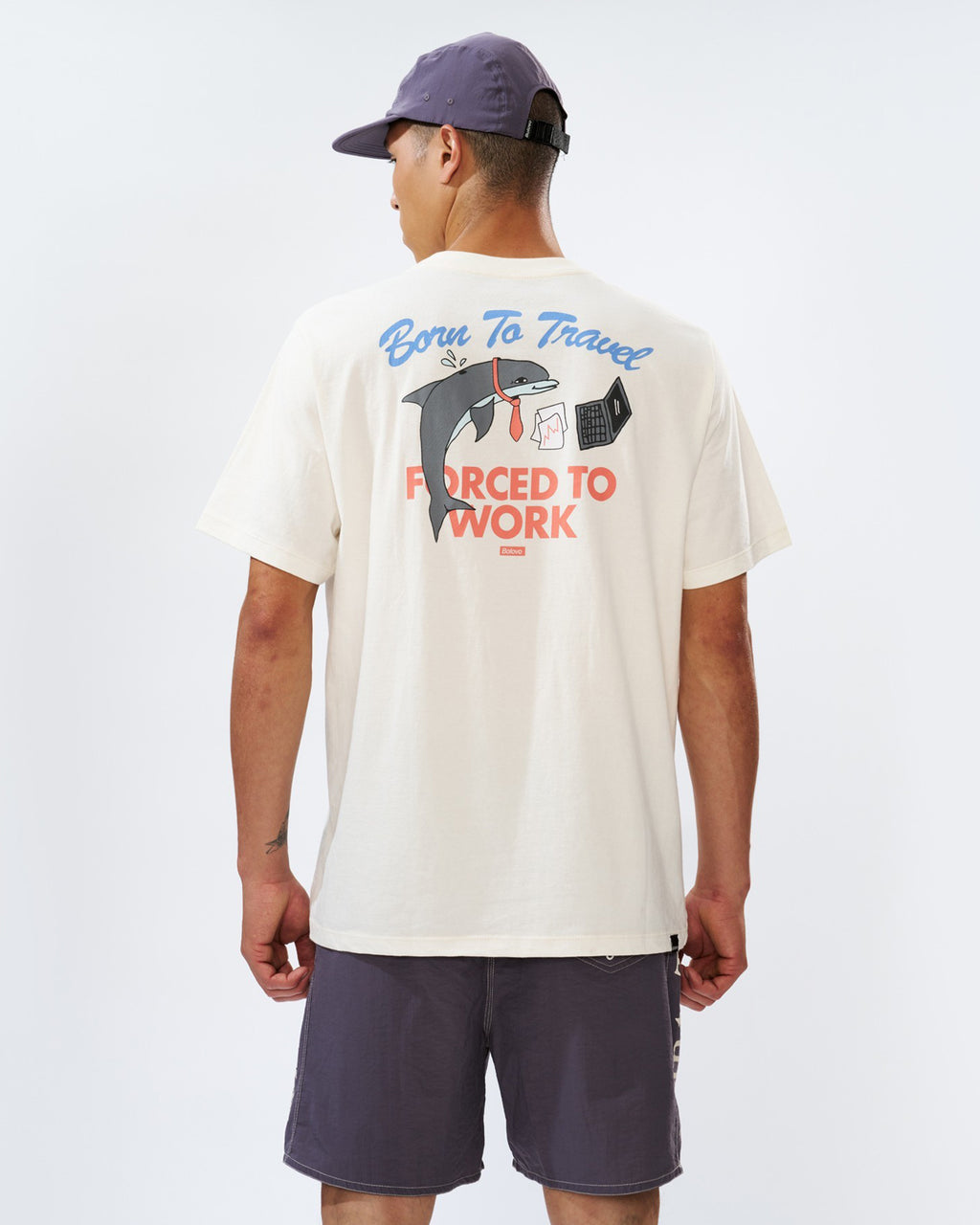 Camiseta Golfinho CLT Off White