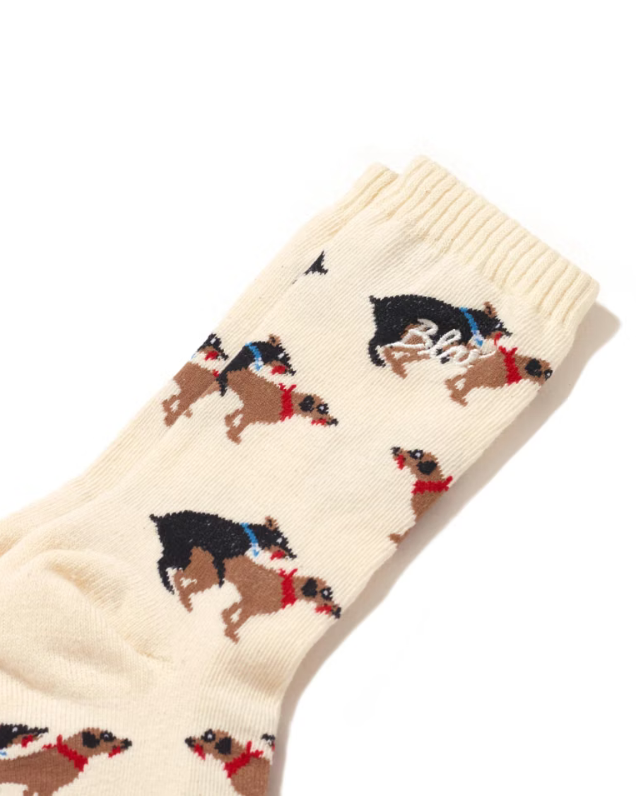 Meia Doggy Style Off White