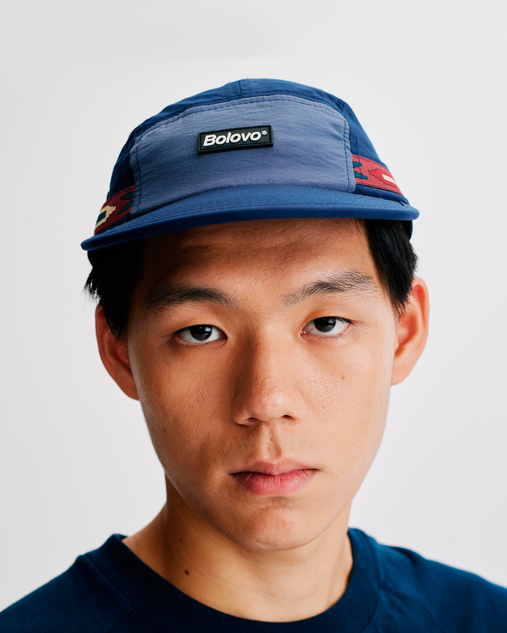 Boné 5 Panel Desert Haze Azul