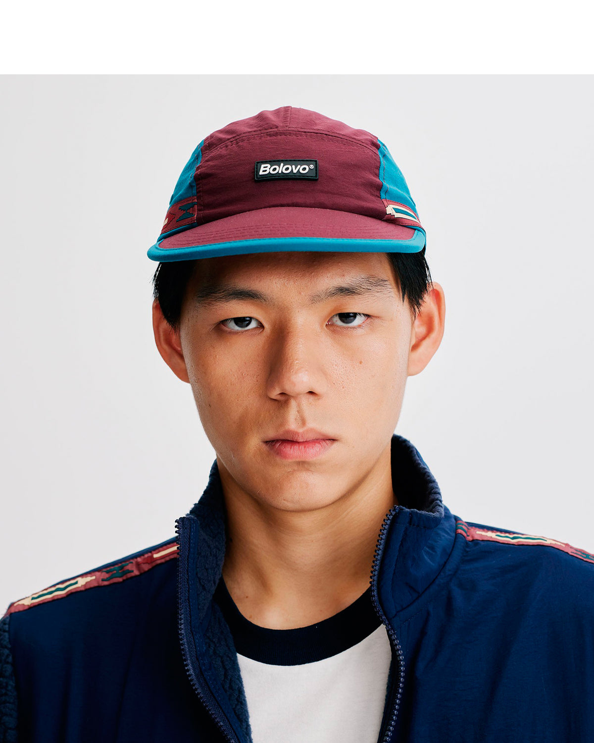 Boné 5 Panel Desert Haze Vermelho
