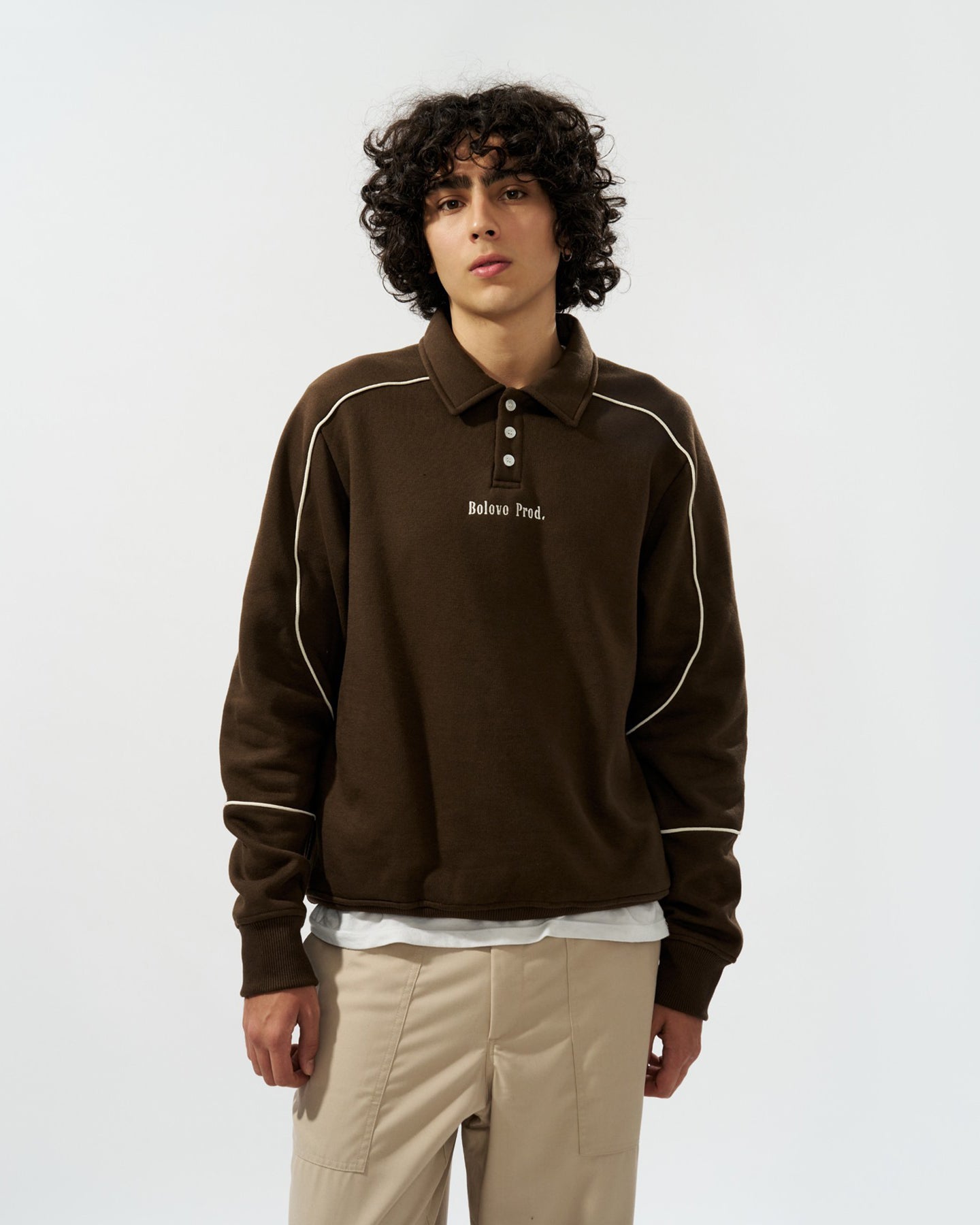 Moletom Polo Jules Rimet Marrom