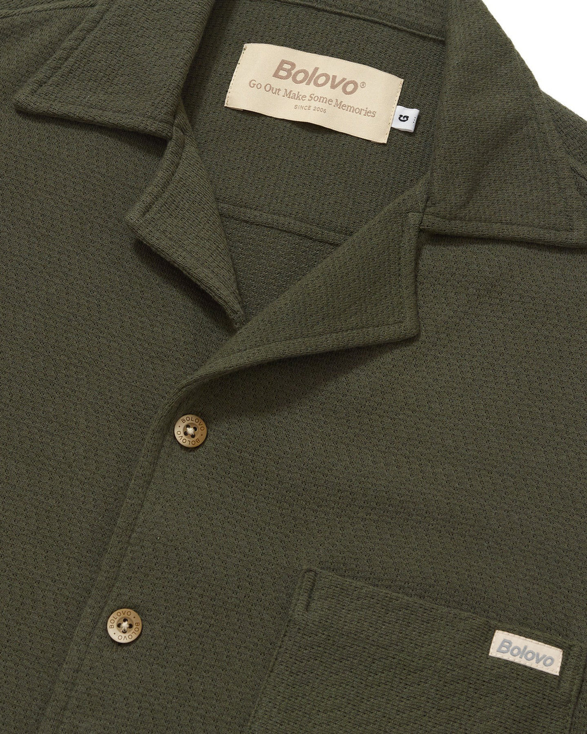 Camisa Social Club Verde