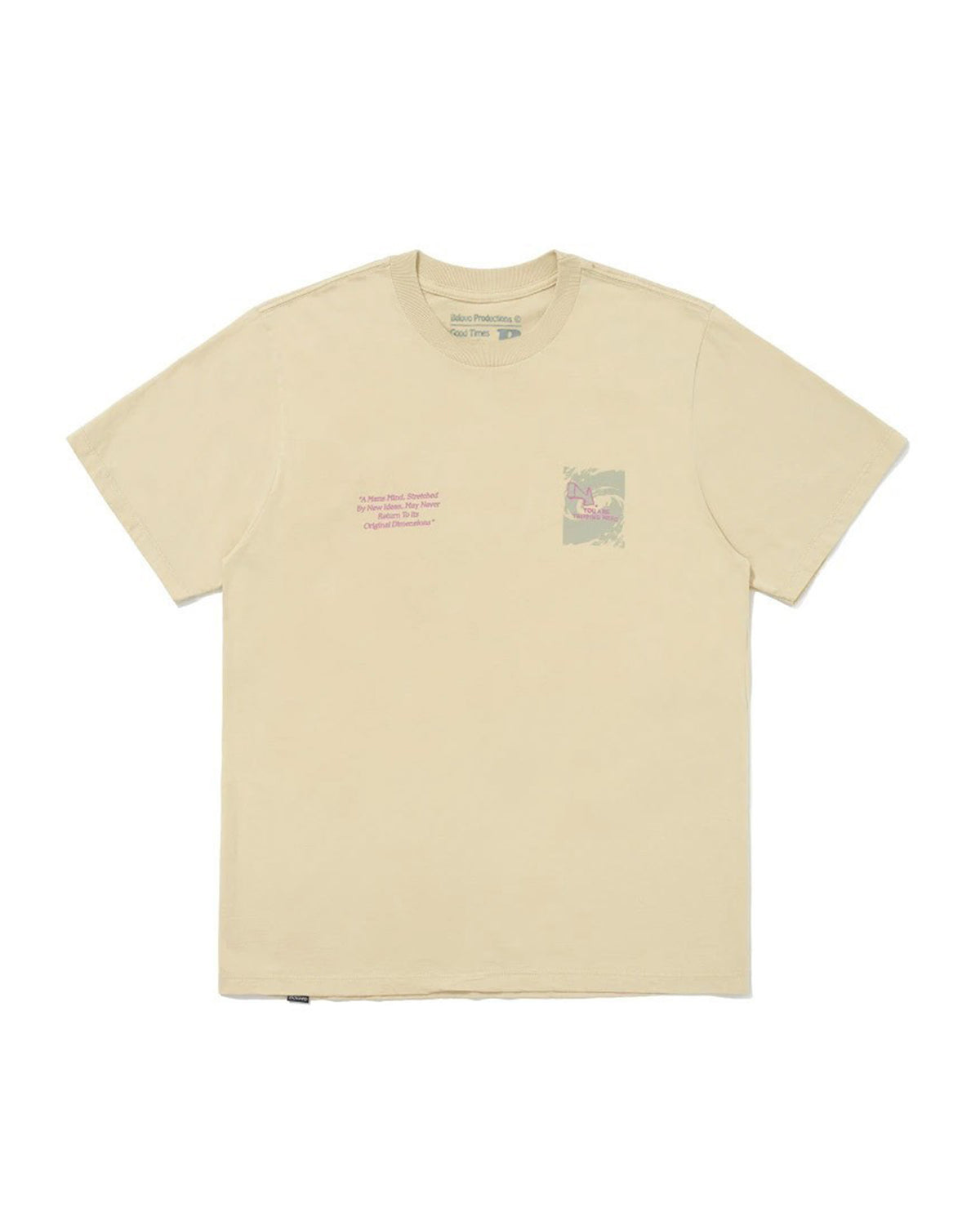 Camiseta Tripping Here Bege