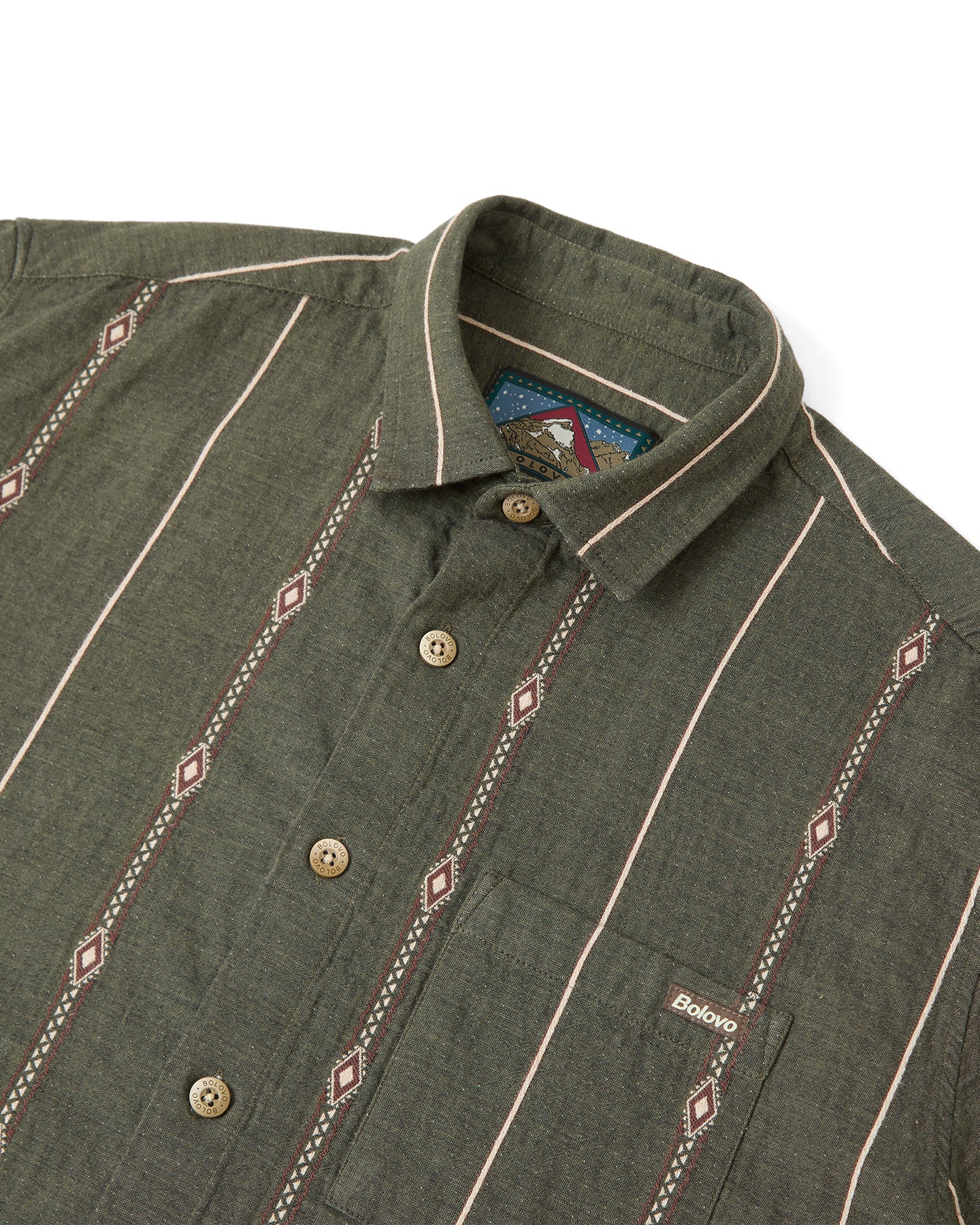 Camisa Dusted Memories Verde