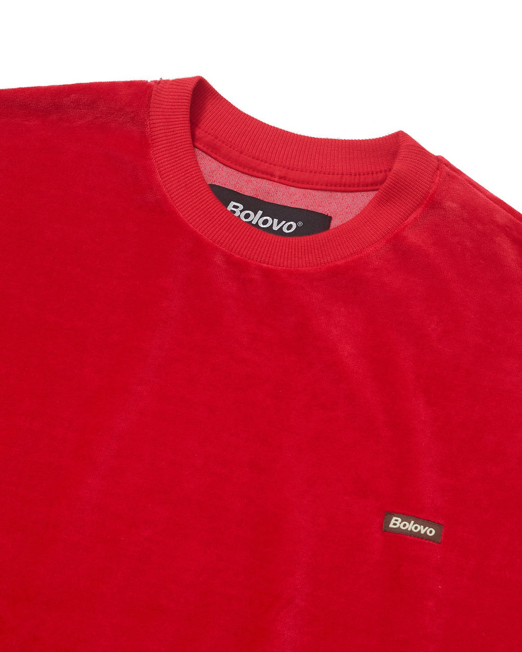 Crewneck Plush Vermelho