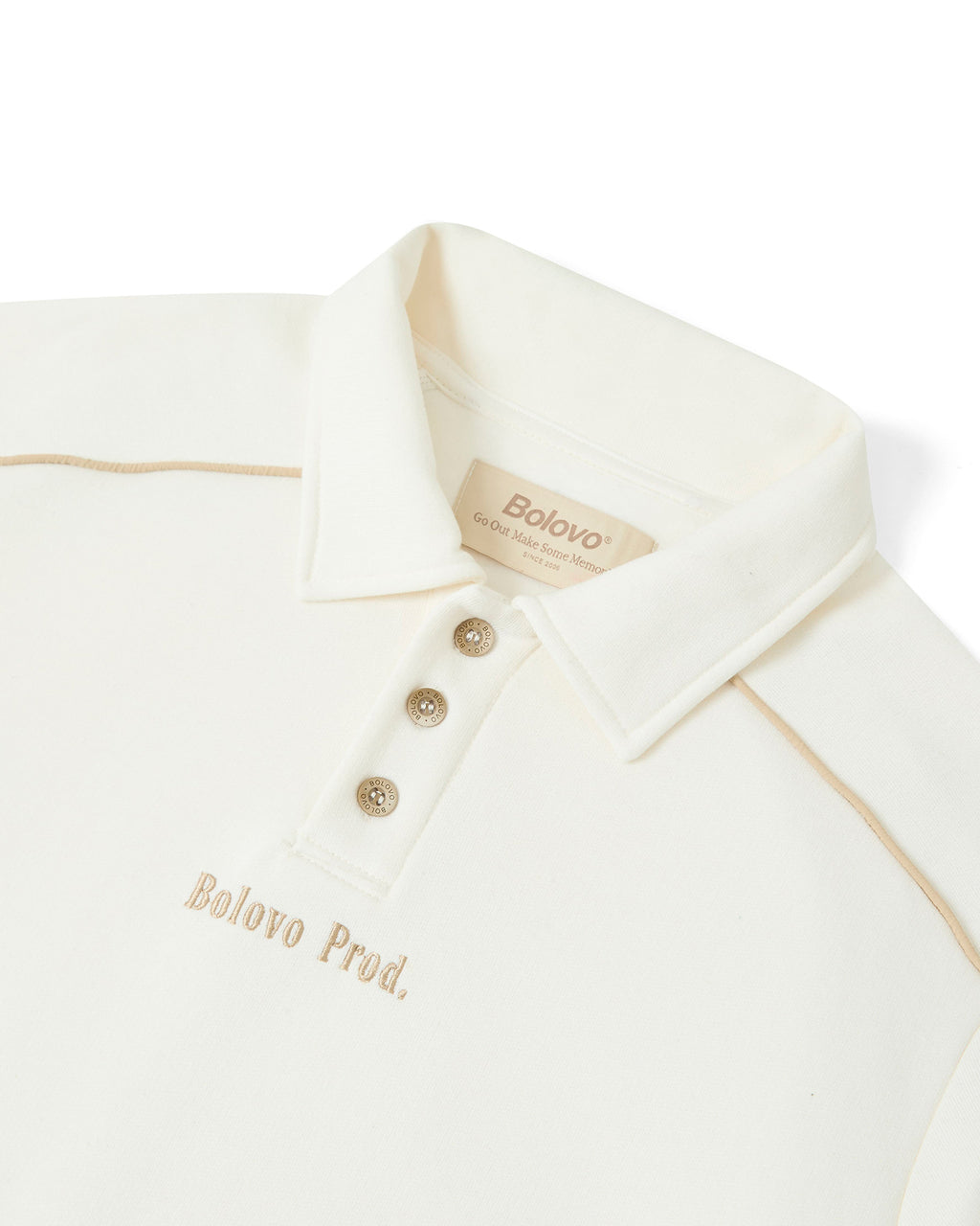 Moletom Polo Jules Rimet Off White