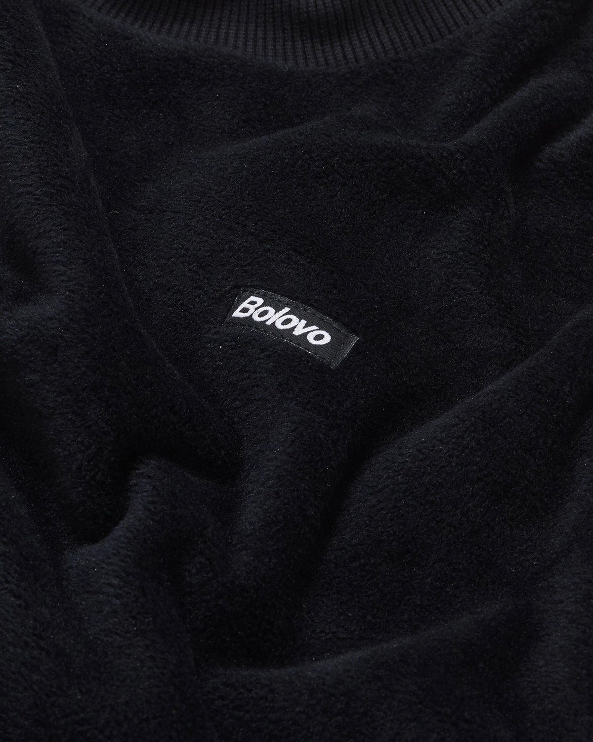Crewneck Plush Preto