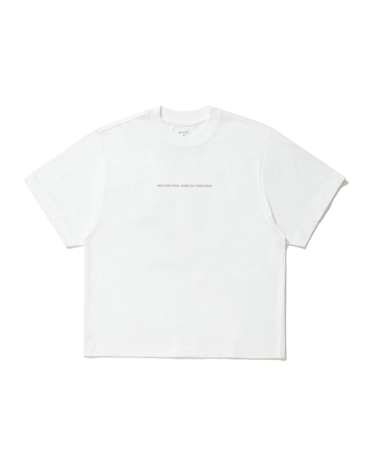 Camiseta Boxy Oversized ColorLine Off-White