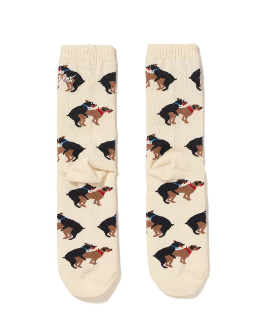 Meia Doggy Style Off White
