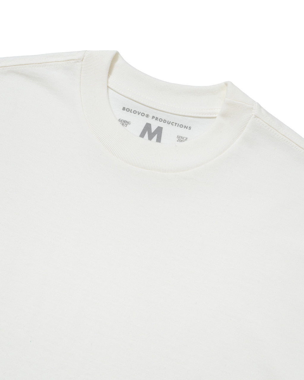 Camiseta Boxy Oversized Basic Off White