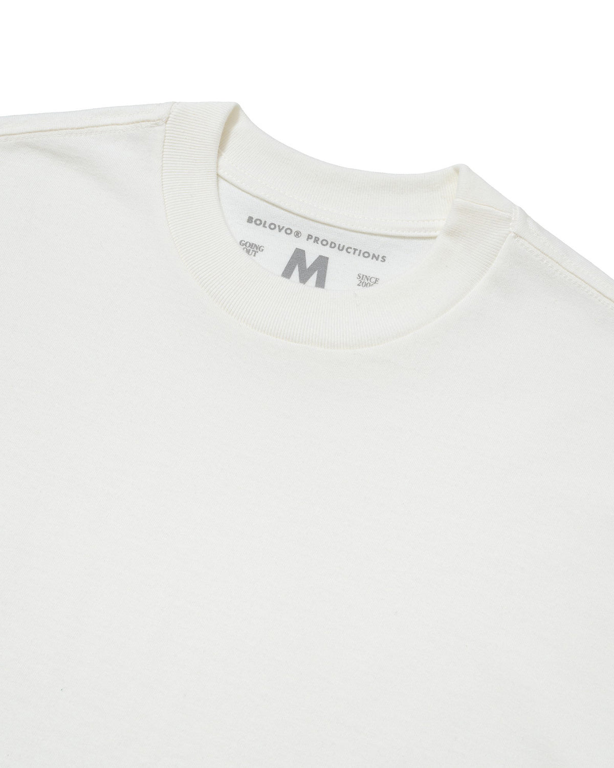 Camiseta Boxy Oversized Basic Off White