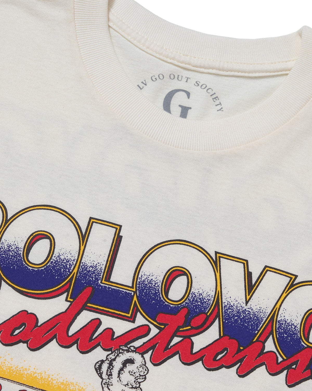 Camiseta Smoking Team Off White