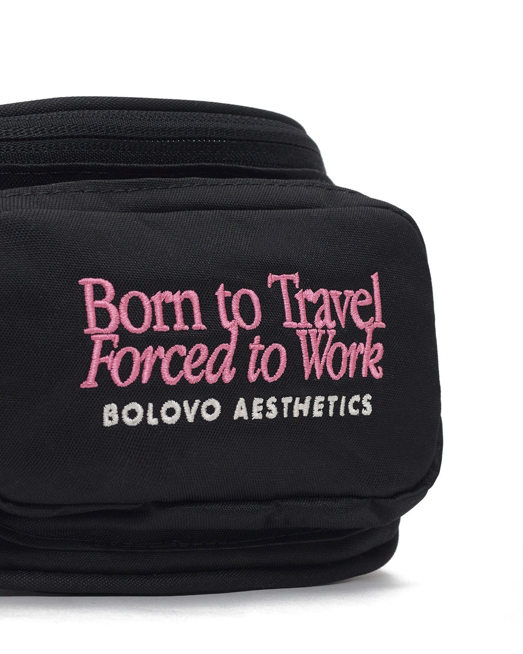 Pochete Born To Travel Forced To Work