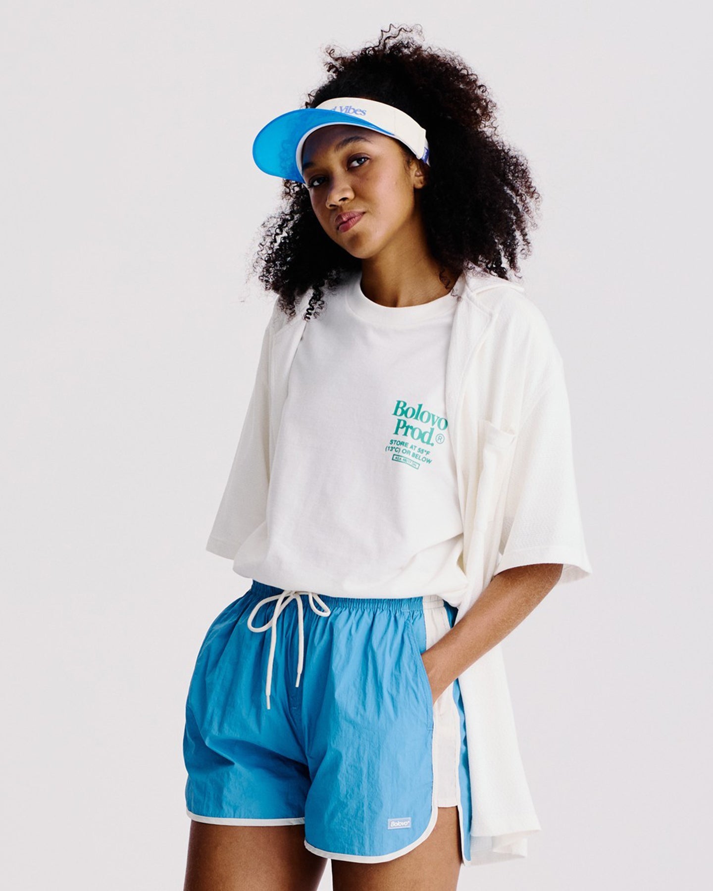 Camiseta Someplace Off White