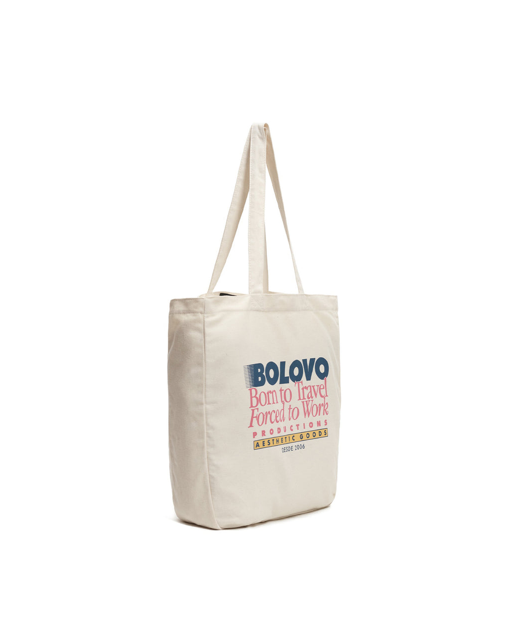 Bolsa Born To Travel Off White