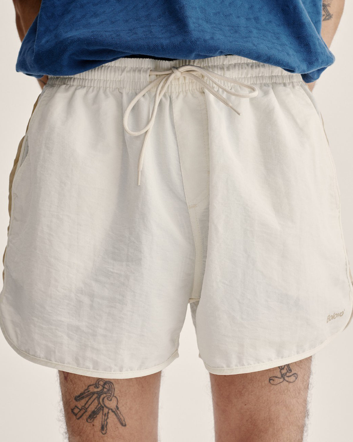 Short Shorts p/ Estourar Champa Off White