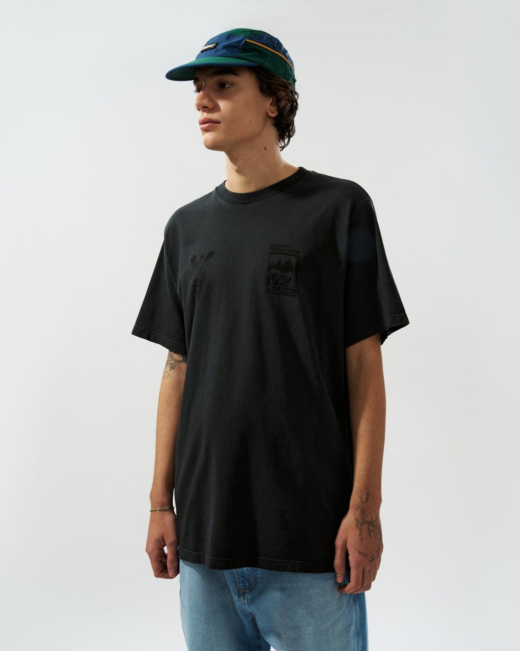 Camiseta Nature Index Preta