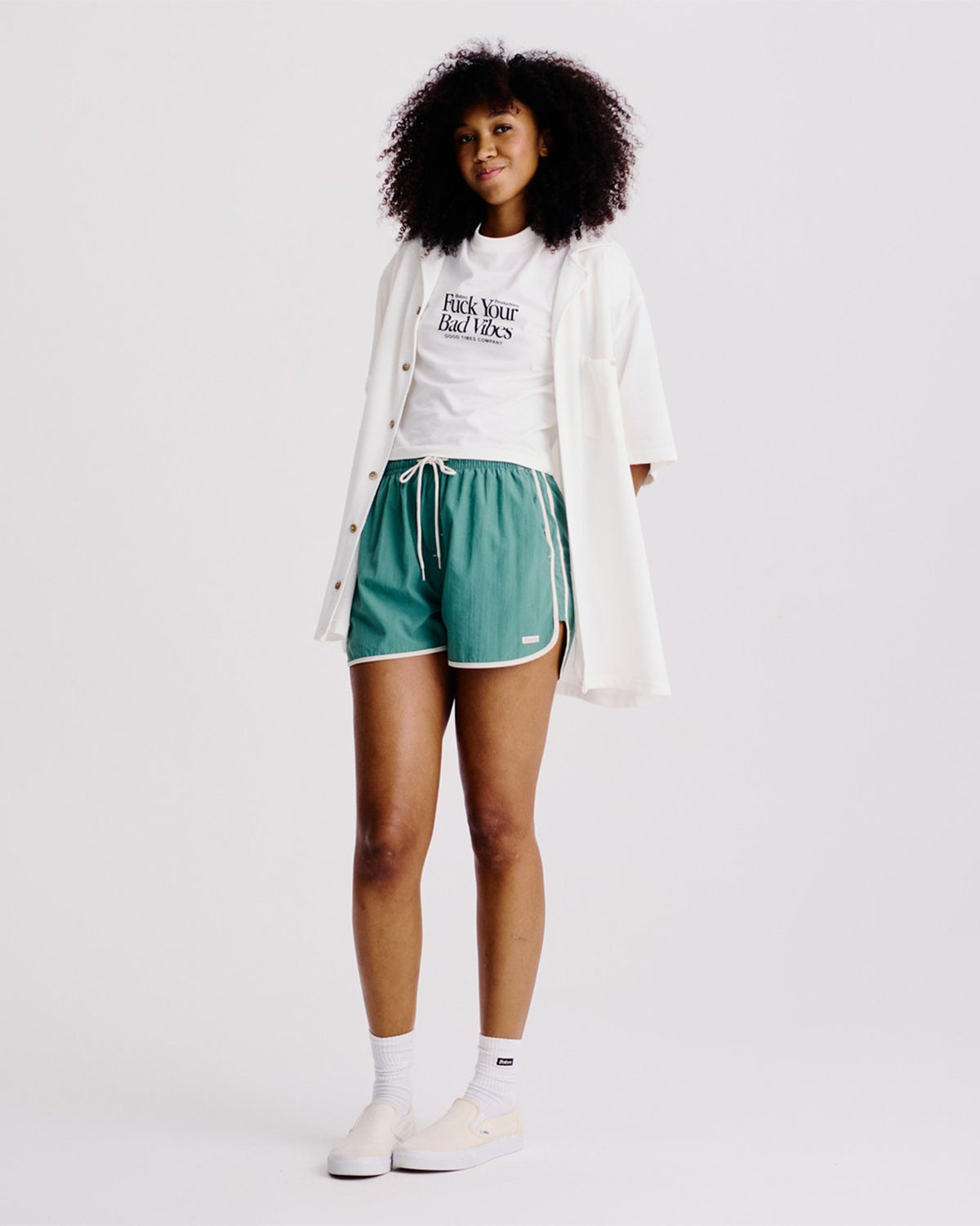 Camisa Social Club Off White