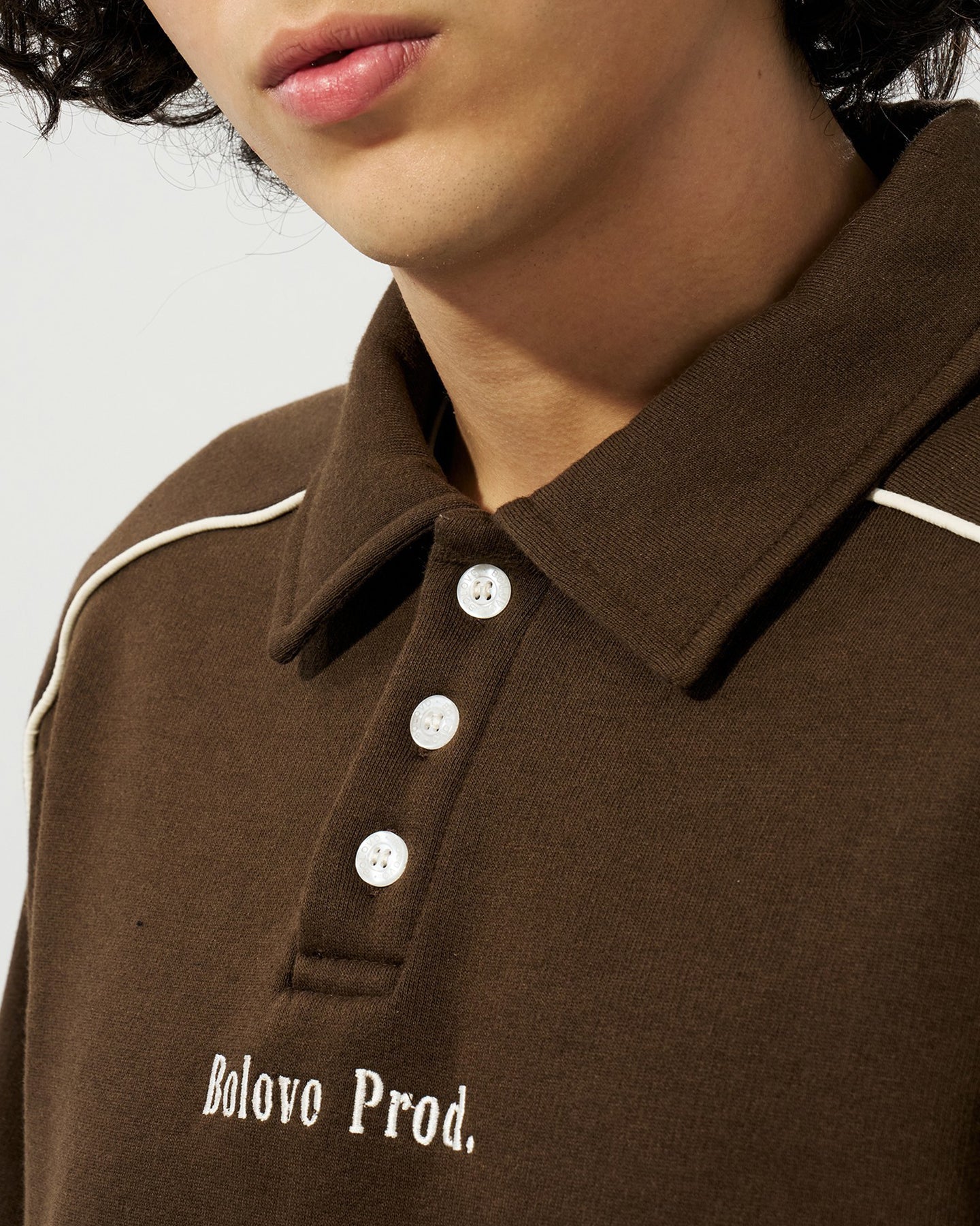 Moletom Polo Jules Rimet Marrom