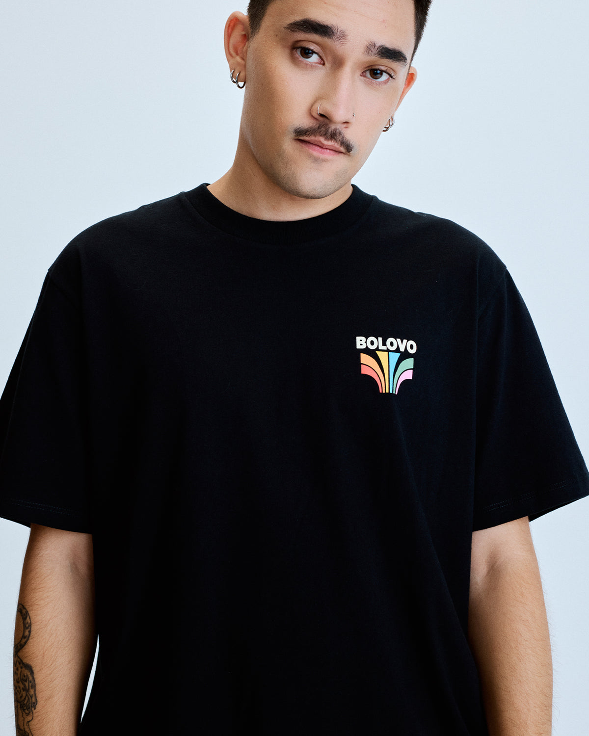 Camiseta BLVideo Broadcast Preto