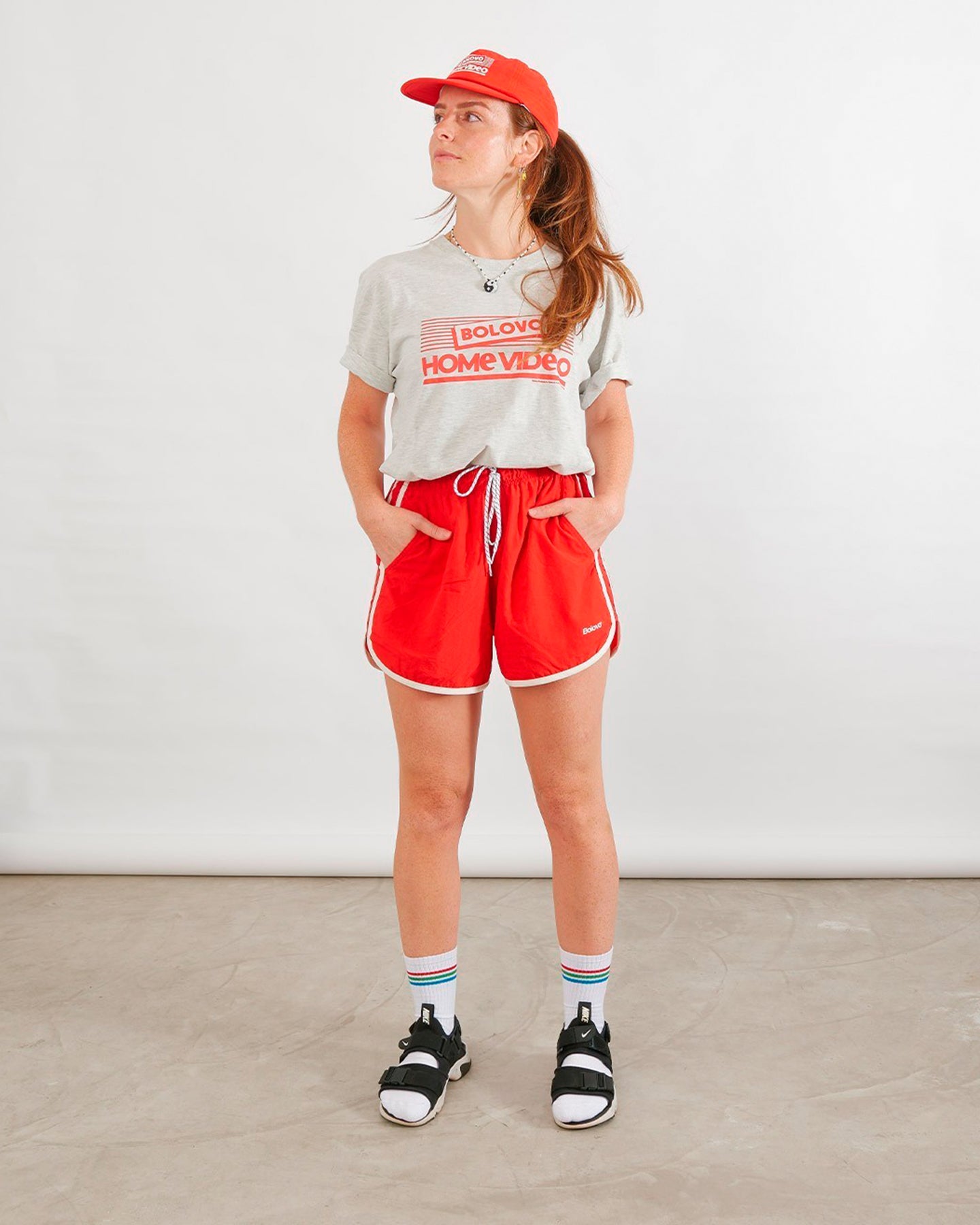 Short Shorts Vermelho