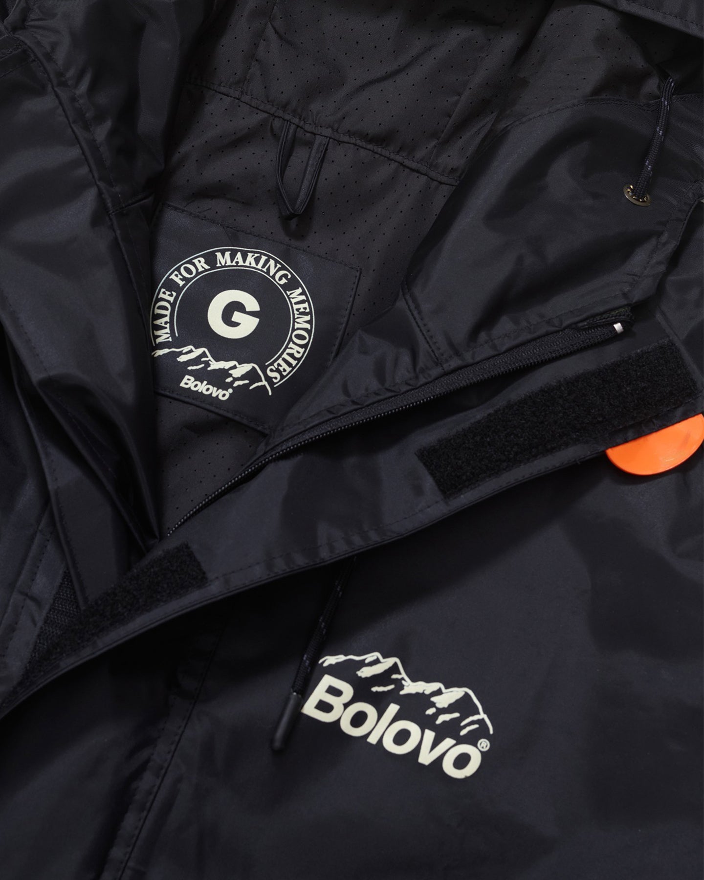 Bolovo® Raincoat Preta