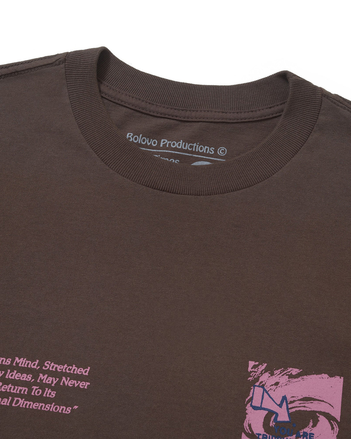 Camiseta Tripping Here Marrom