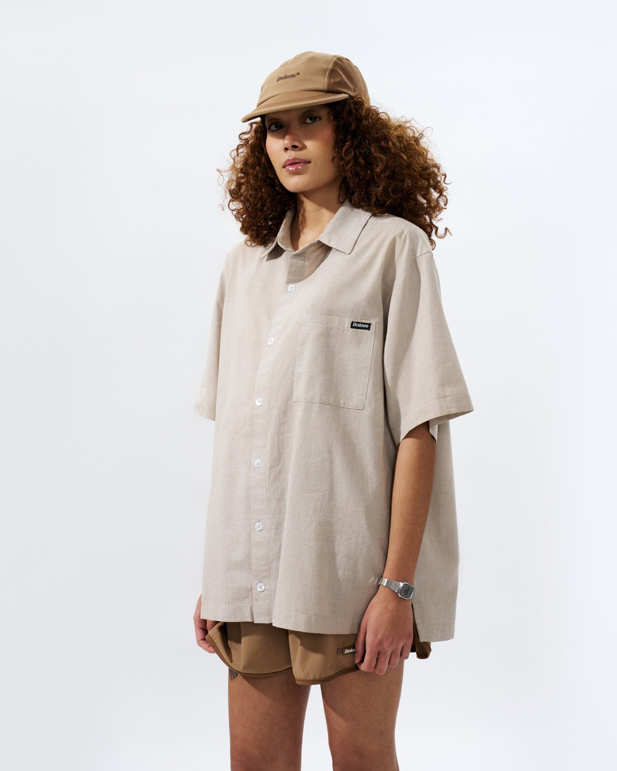 Boné 5 Panel PRO-TEC Marrom