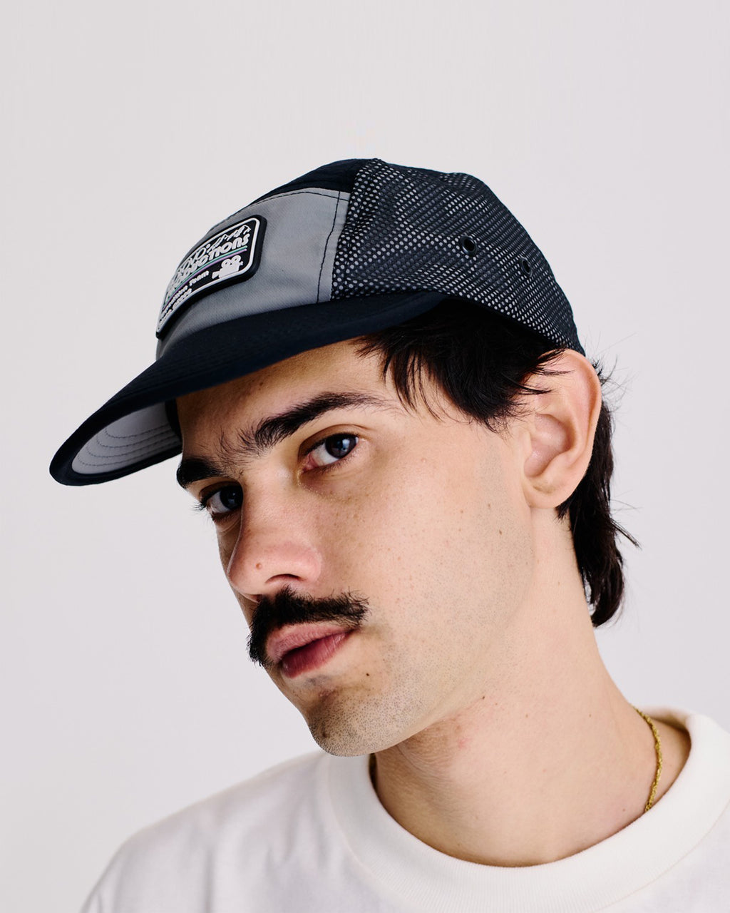Boné 5 Panel BLV TEC Preto