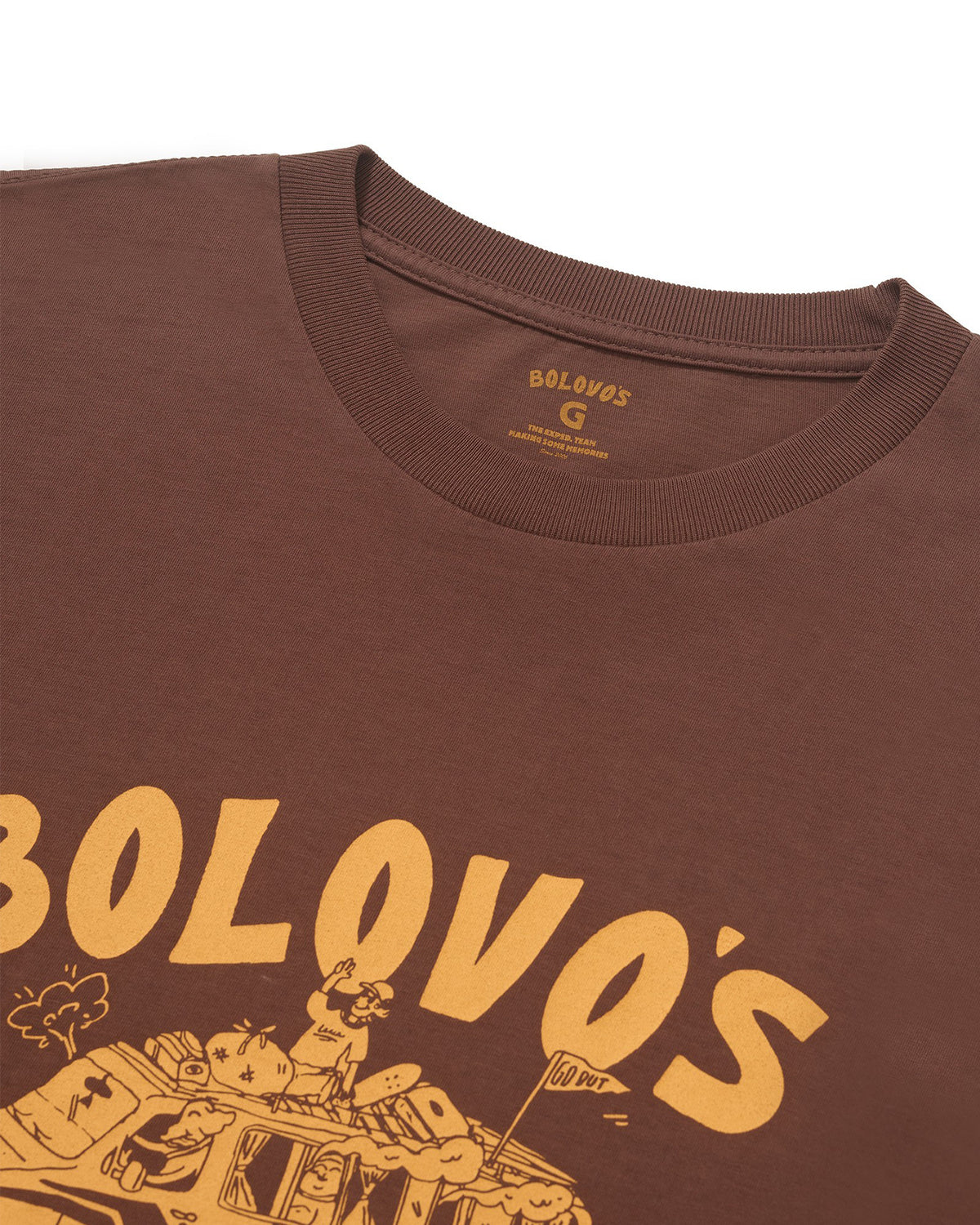 Camiseta Getting Marrom