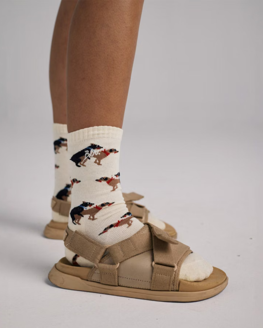 Meia Doggy Style Off White