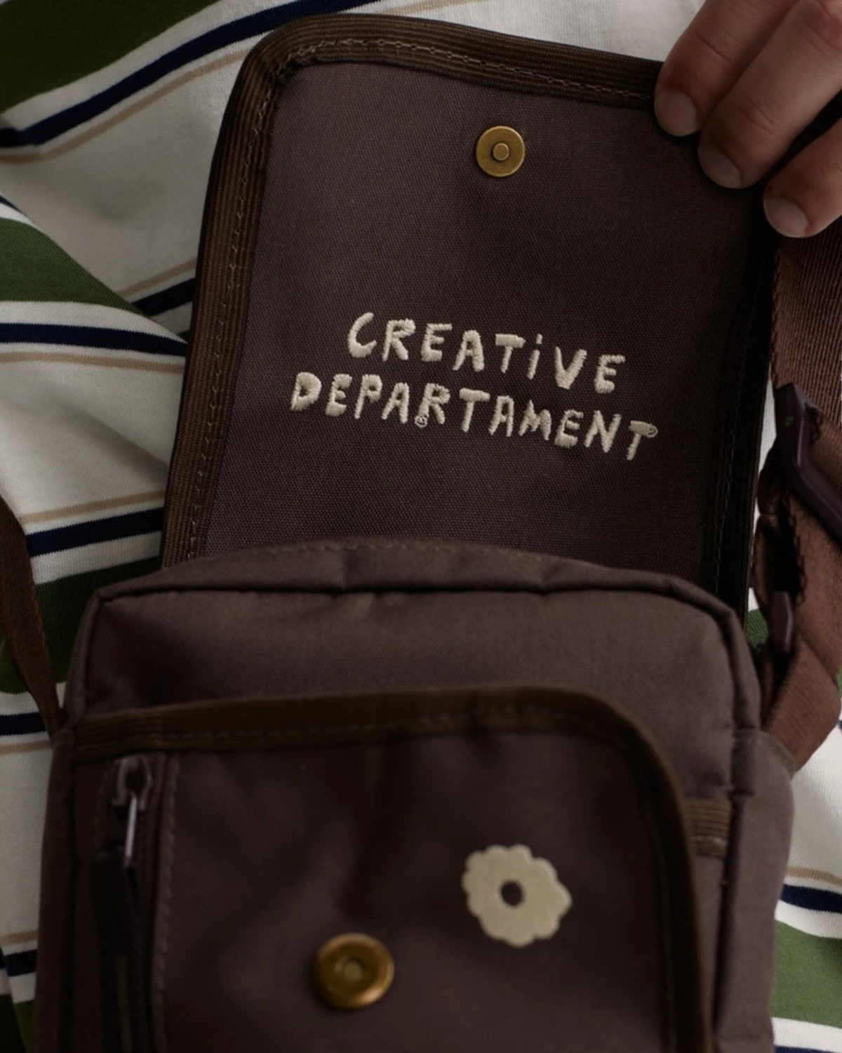 Phill Purse Departamento Criativo Marrom