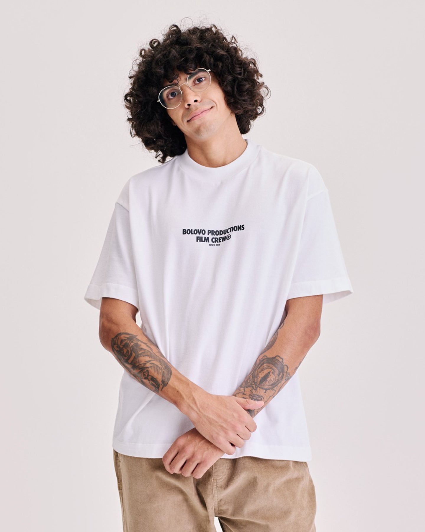 Camiseta Boxy Oversized Director's Cut Off White