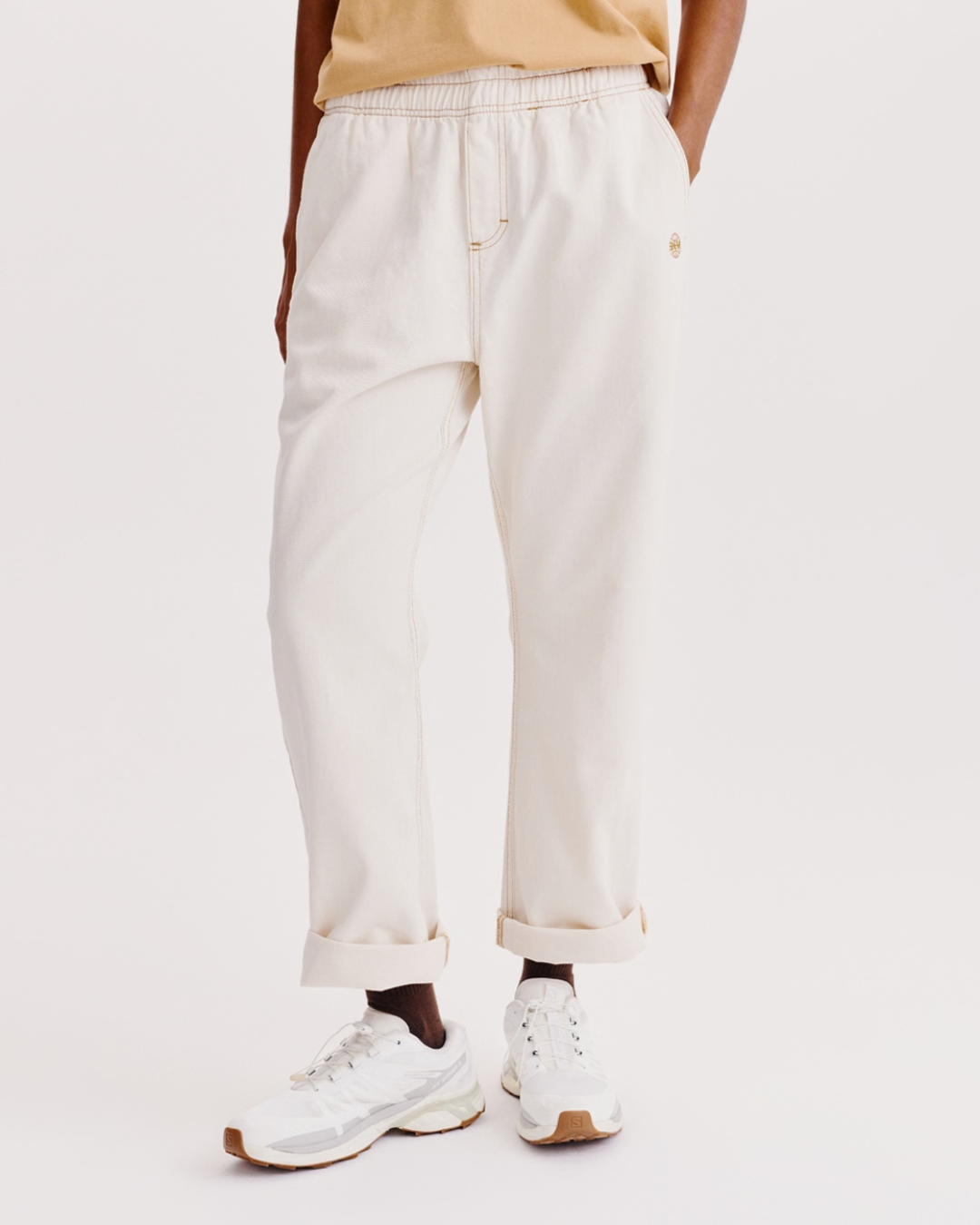 Calça Good Times Cru com Contraste