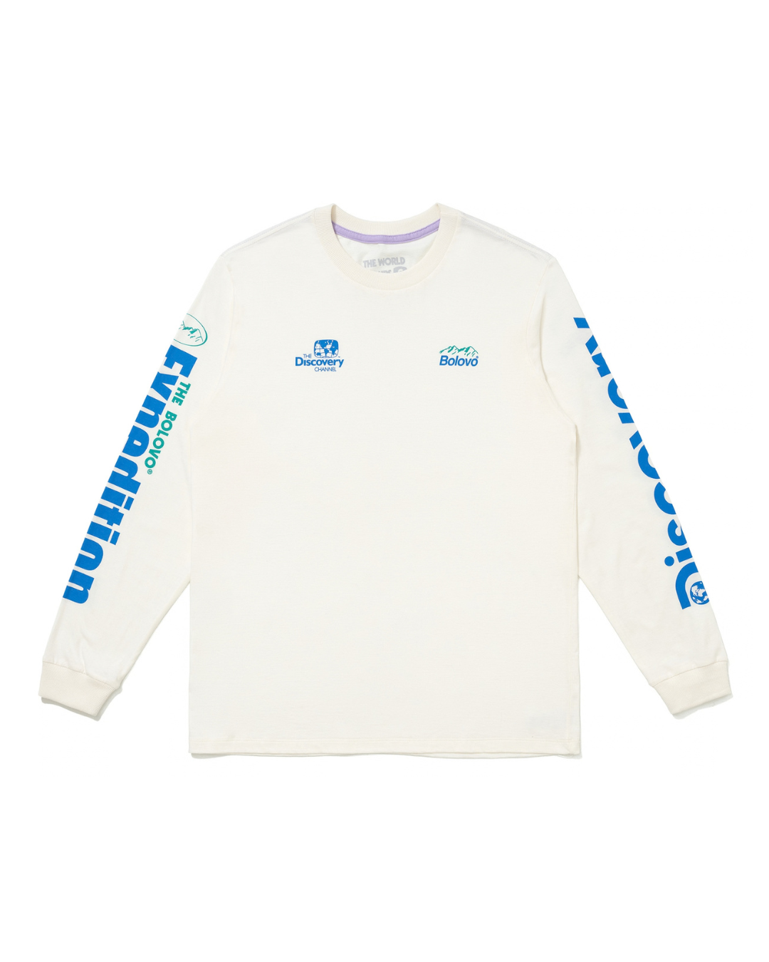 Camiseta Manga Longa Discovery Off White
