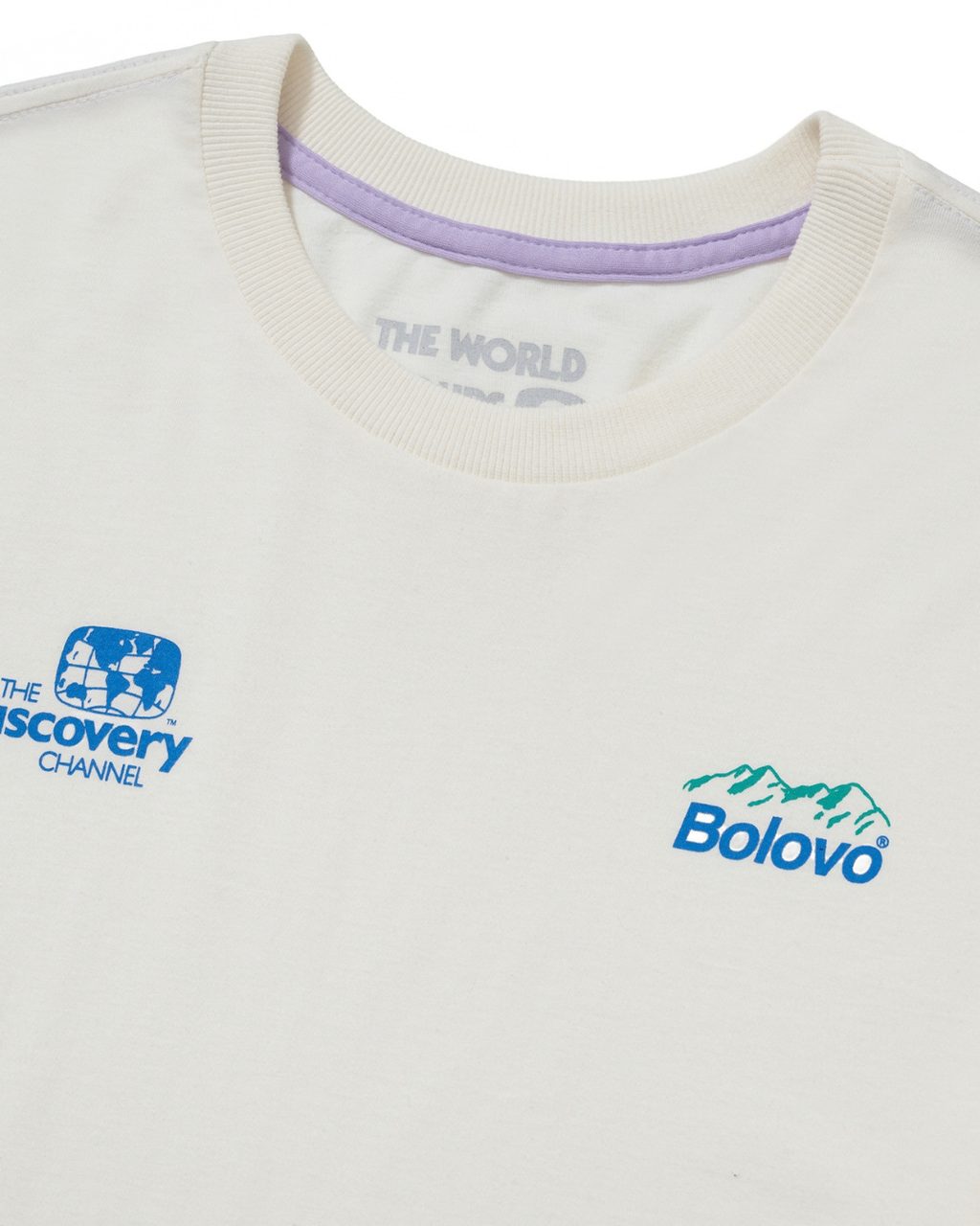 Camiseta Manga Longa Discovery Off White