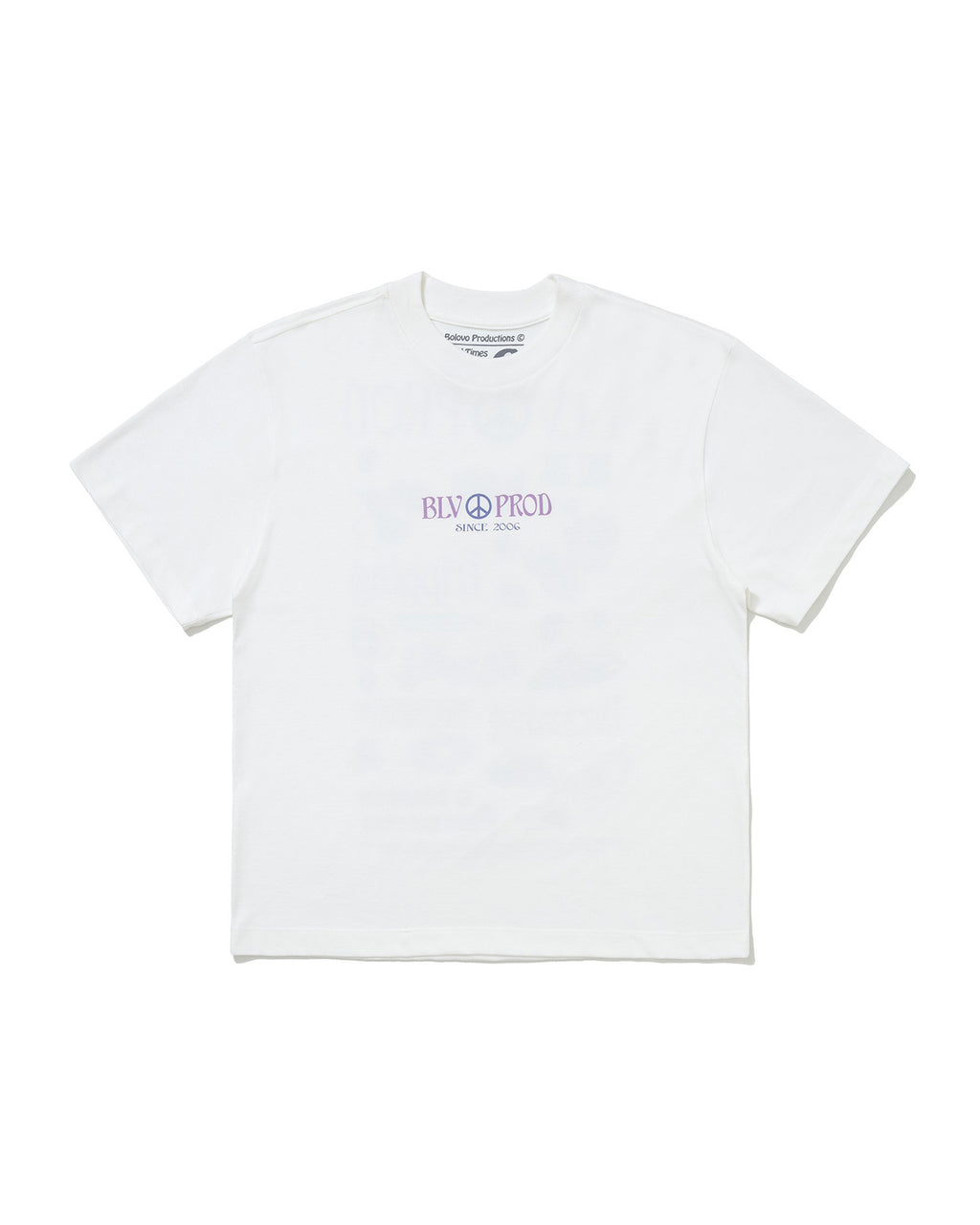 Camiseta Boxy Oversized Dreaming There Off White