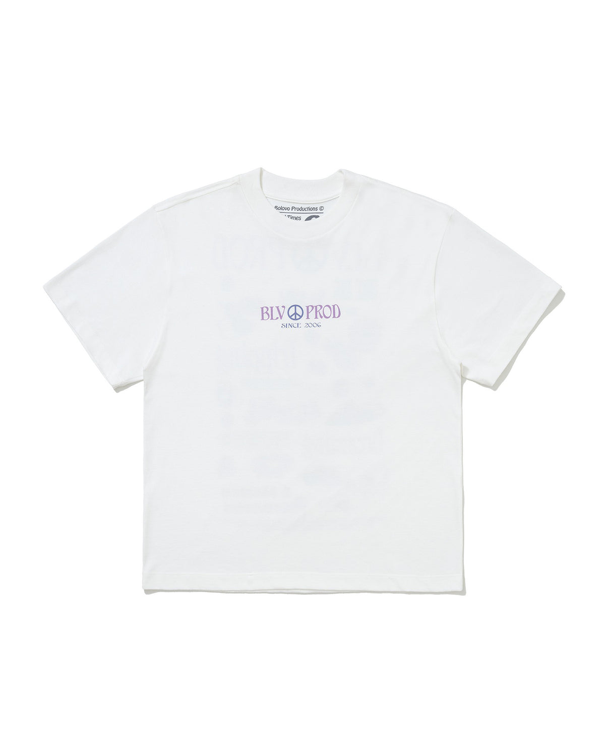 Camiseta Boxy Oversized Dreaming There Off White