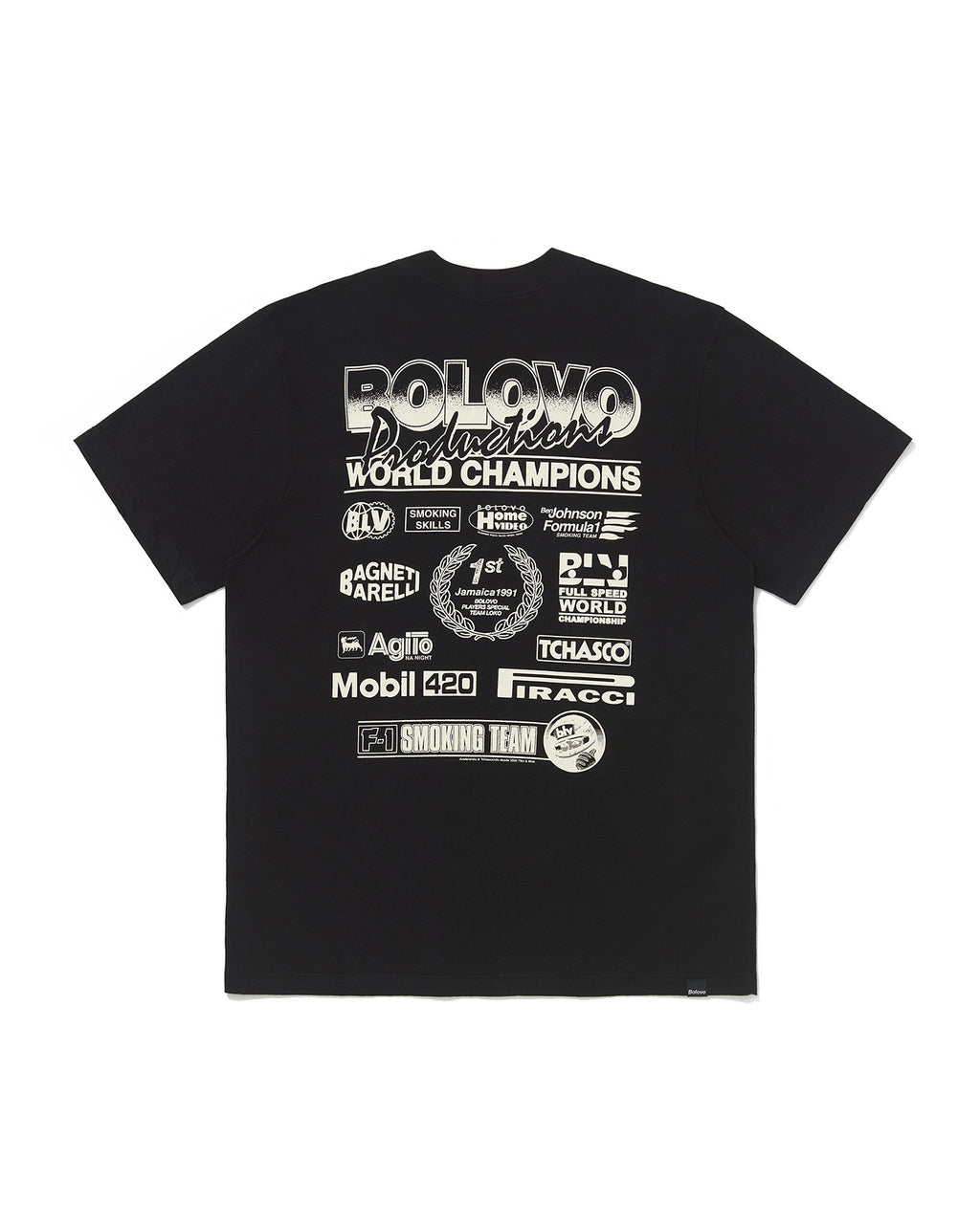 Camiseta Smoking Team Preta