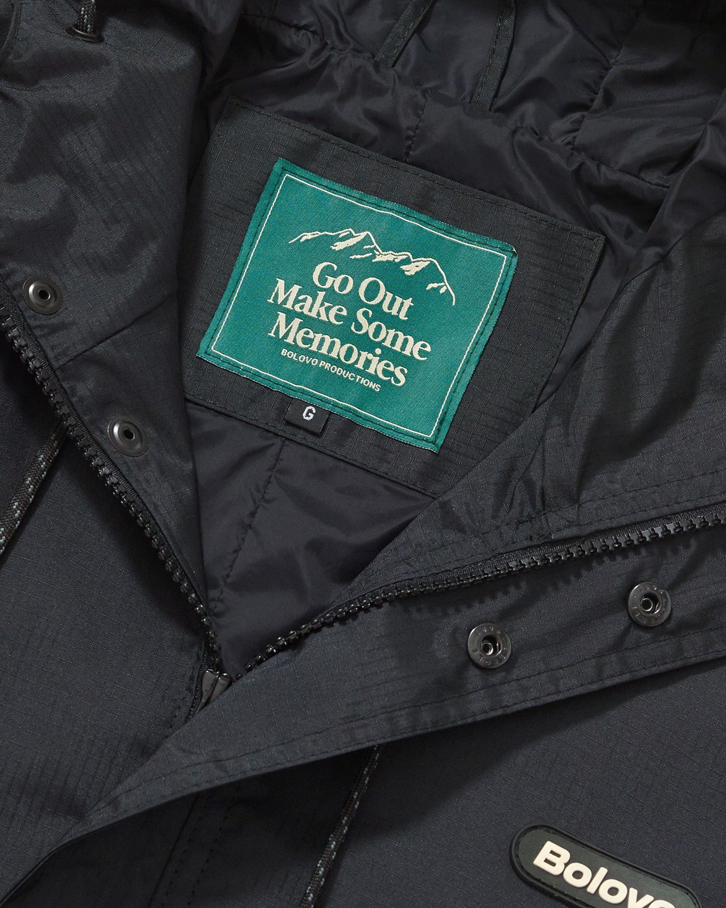 Parka Into The Wild All Black