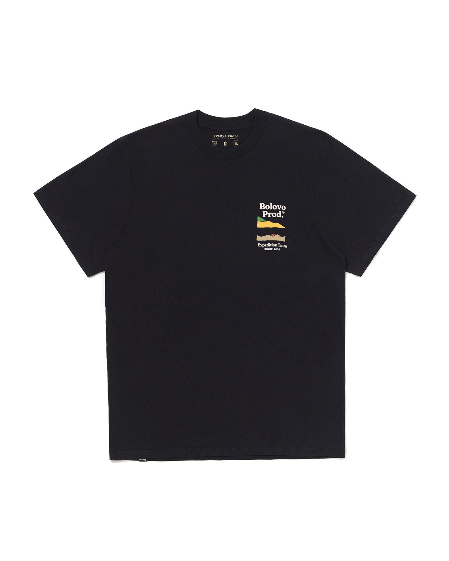 Camiseta Geographic Levels Preta