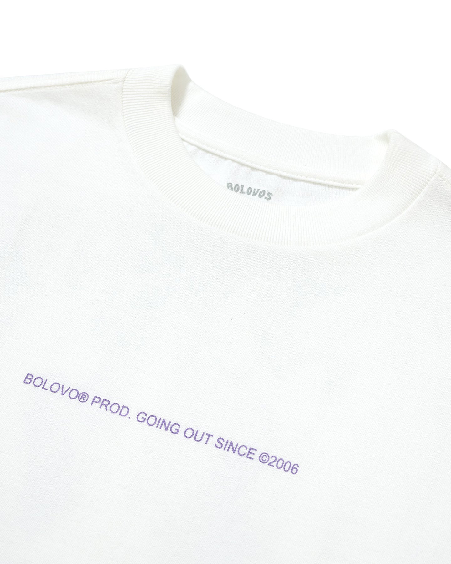 Camiseta Boxy Oversized ColorLine Off-White
