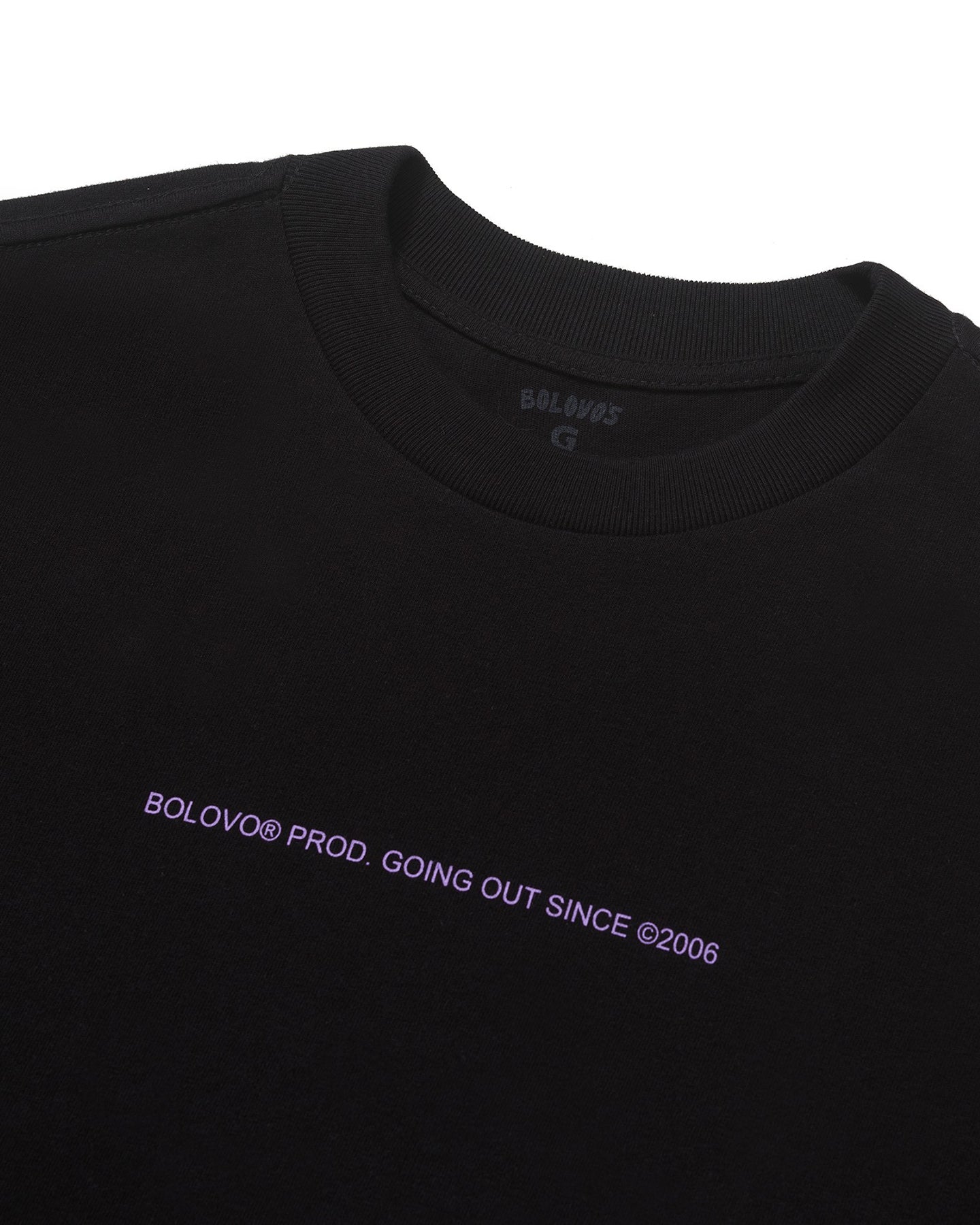 Camiseta Boxy Oversized ColorLine Preta