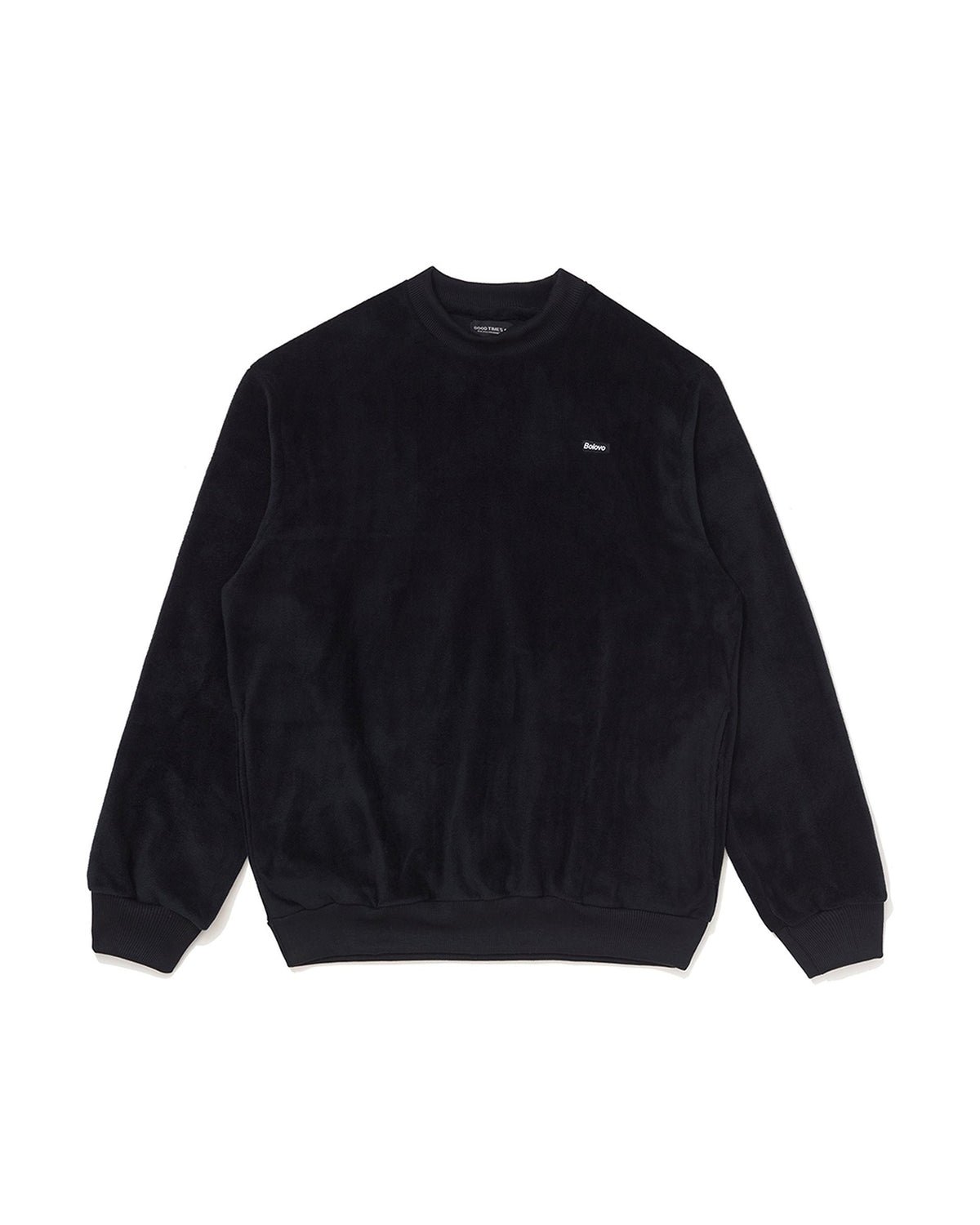 Crewneck Plush Preto