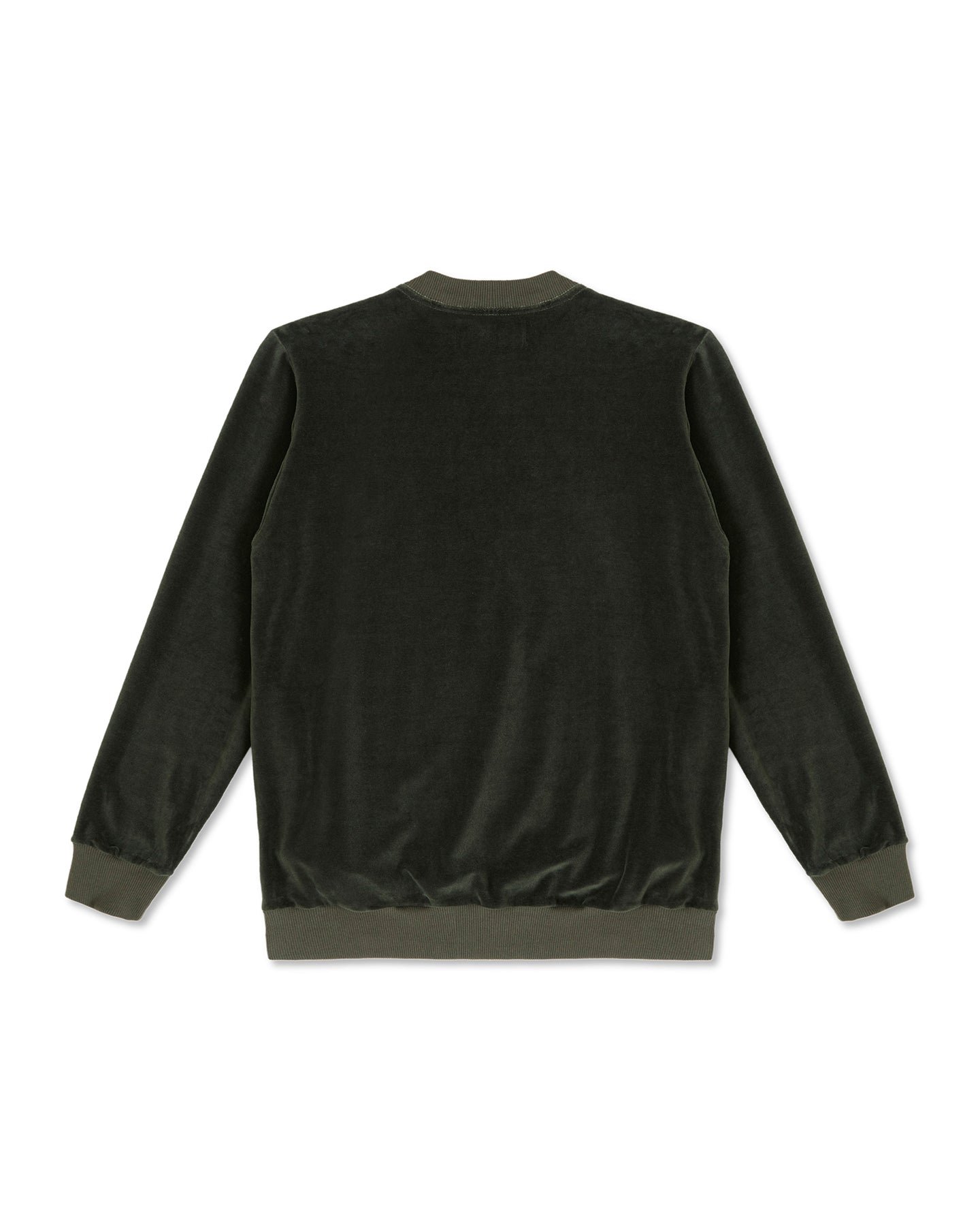 Crewneck Plush Verde Musgo