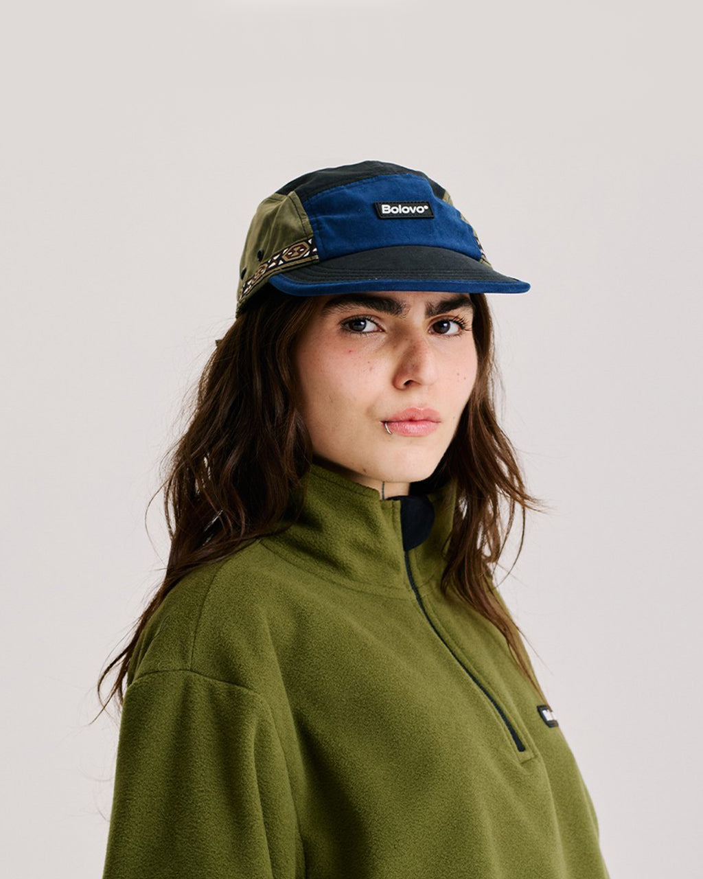 Boné 5 Panel Highlands Colorblock