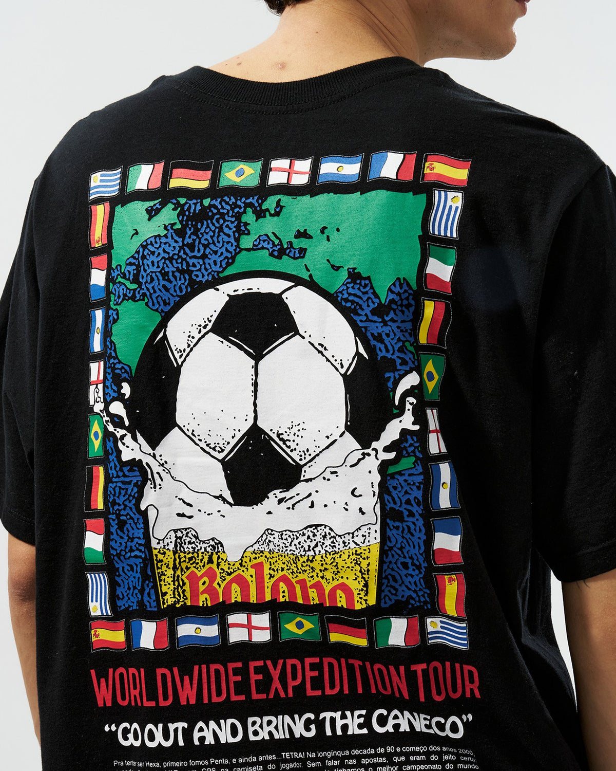 Camiseta Desce Mais Uma Taça Preta