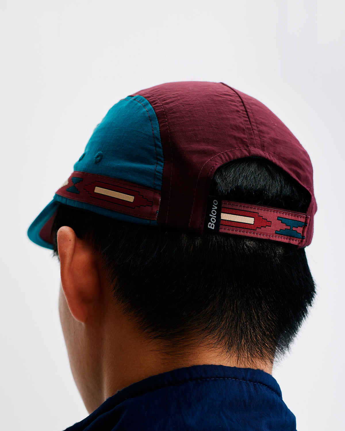 Boné 5 Panel Desert Haze Vermelho