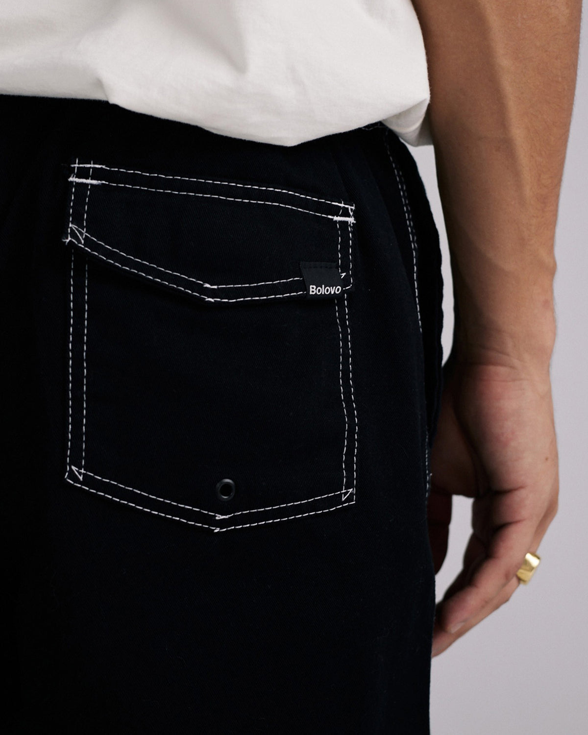 FDS Shorts Preto com Contraste