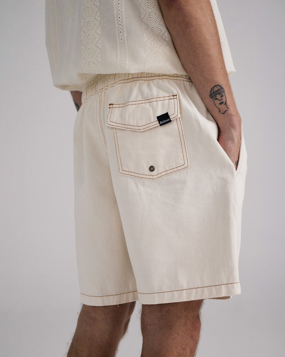 FDS Shorts Sarja Off Com Contraste